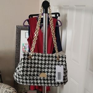 Justfab Shoulder Purse with gold chain straps